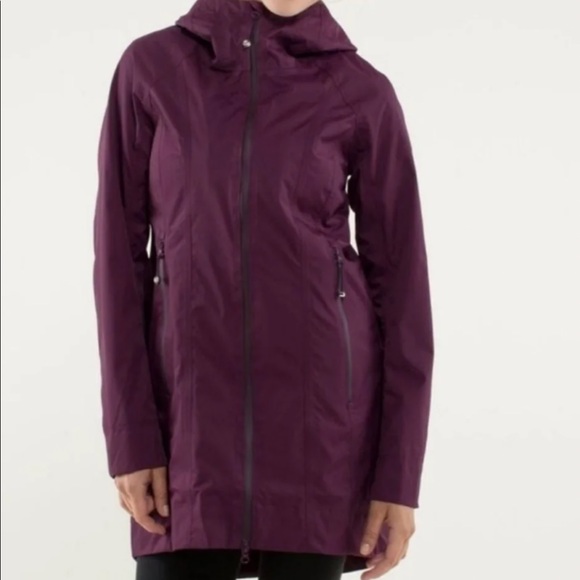 lululemon athletica Jackets & Blazers - lululemon athletica Purple Trench Coat